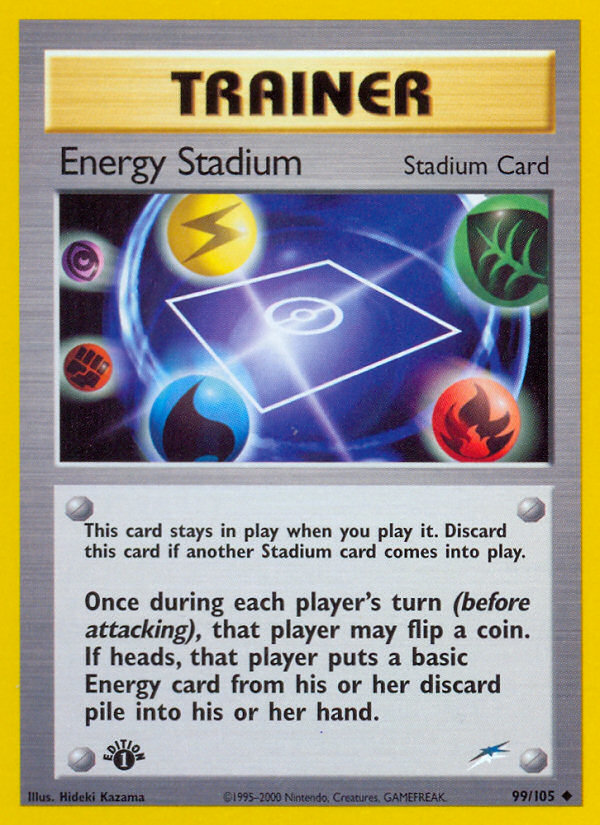 Energy Stadium (99/105) [Neo Destiny 1st Edition] | Devastation Store