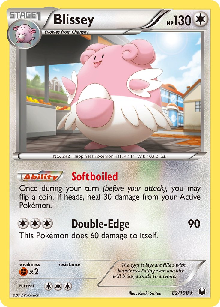 Blissey (82/108) (Battle Arena Deck Exclusive) (Theme Deck Exclusive) [Black & White: Dark Explorers] | Devastation Store