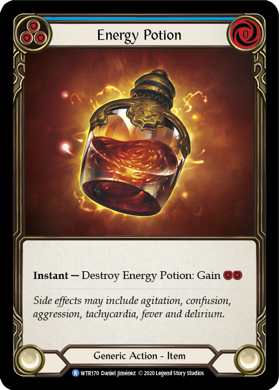 Energy Potion [WTR170] Unlimited Edition Rainbow Foil - Devastation Store | Devastation Store