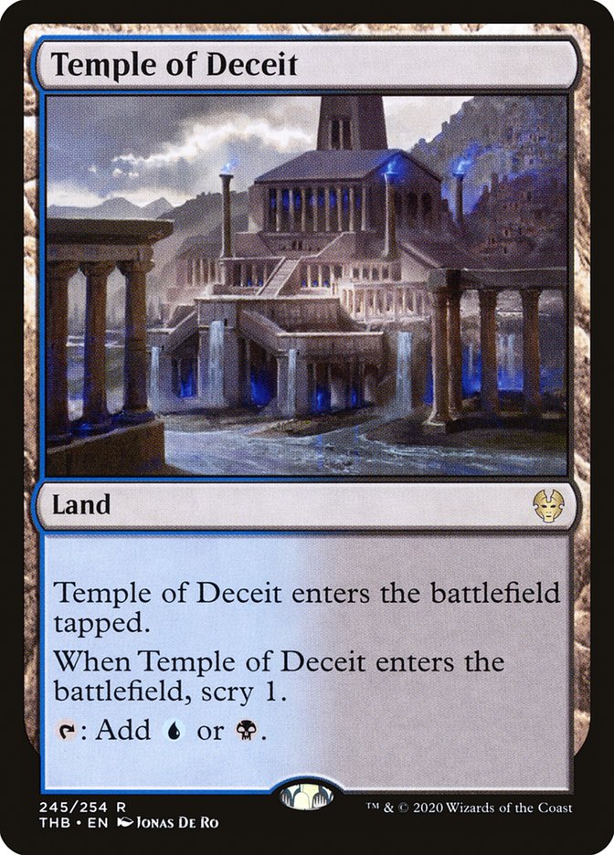 Temple of Deceit [Theros Beyond Death] | Devastation Store