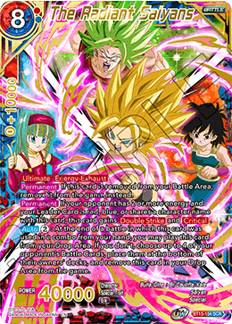 The Radiant Saiyans [BT15-154] | Devastation Store