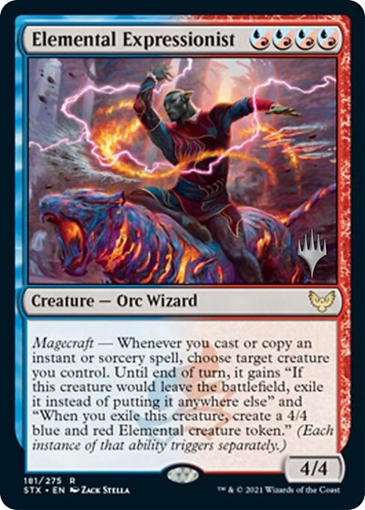 Elemental Expressionist (Promo Pack) [Strixhaven: School of Mages Promos] | Devastation Store