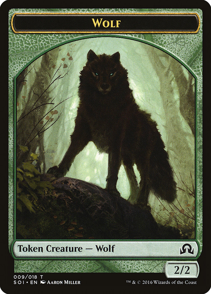 Wolf [Shadows over Innistrad Tokens] - Devastation Store | Devastation Store