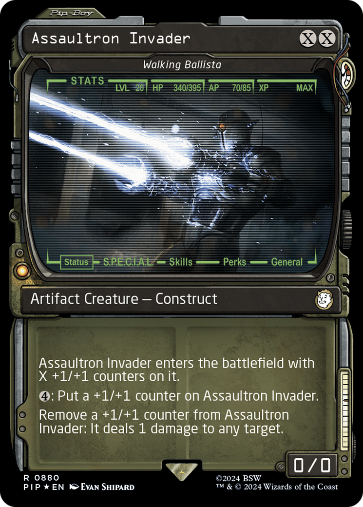Assaultron Invader - Walking Ballista (Surge Foil) [Fallout] | Devastation Store