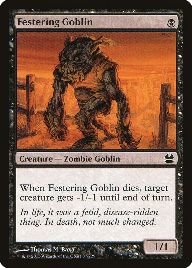 Festering Goblin [Modern Masters] | Devastation Store