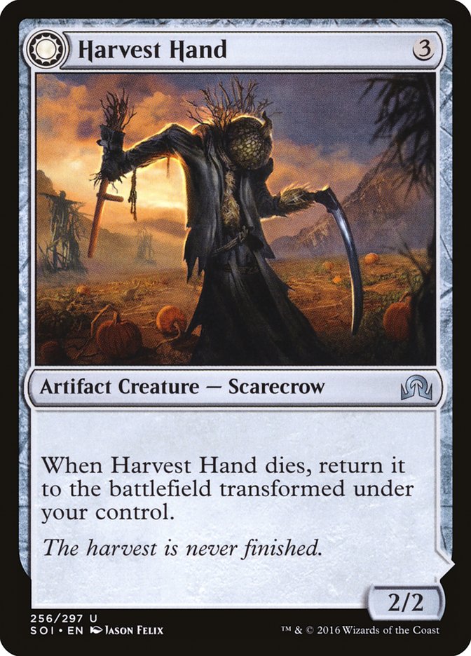 Harvest Hand // Scrounged Scythe [Shadows over Innistrad] - Devastation Store | Devastation Store