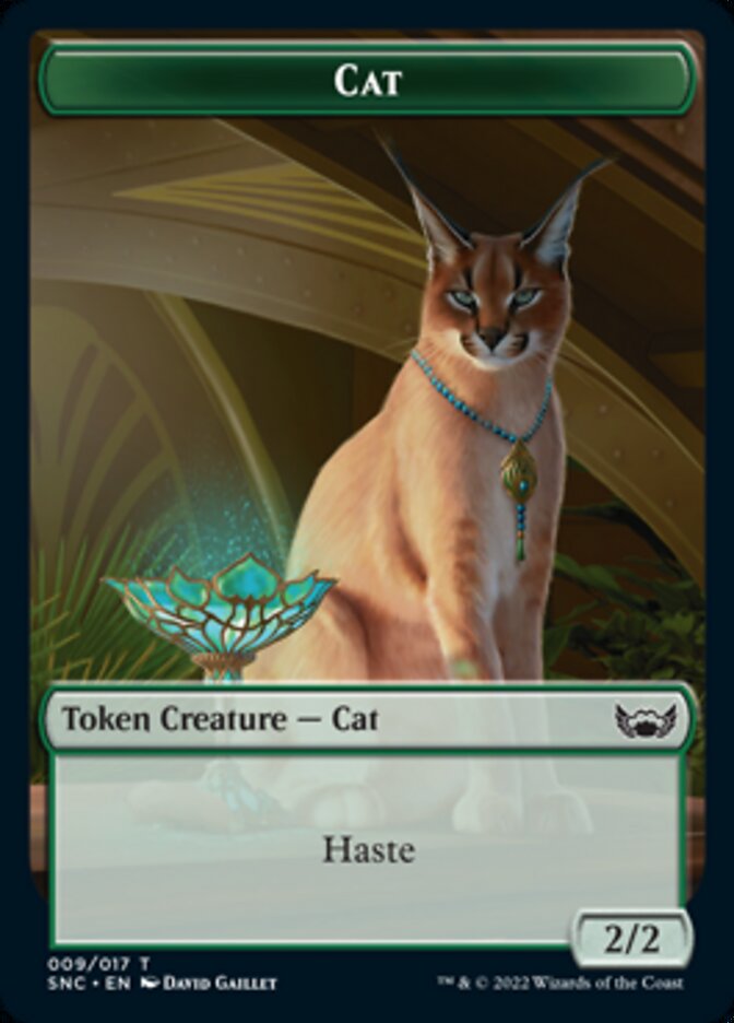 Cat // Dog Double-sided Token [Streets of New Capenna Tokens] | Devastation Store