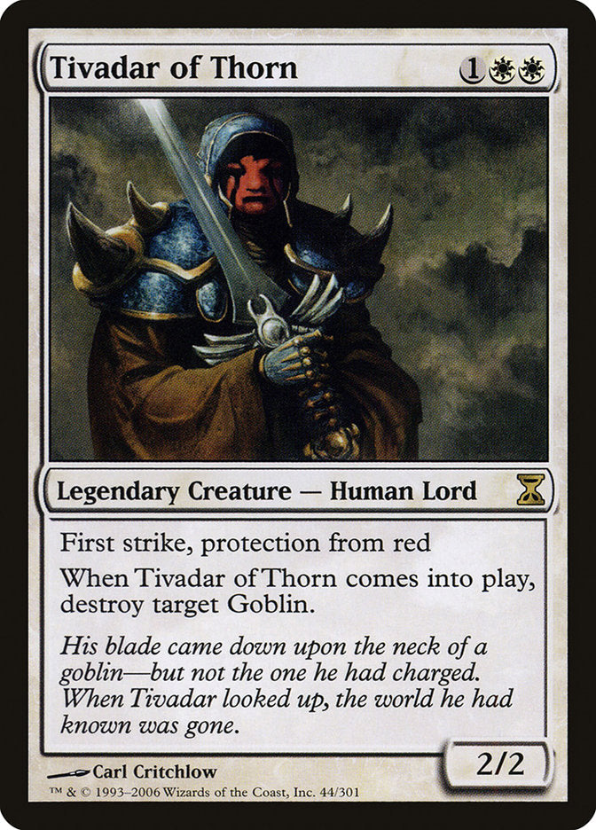 Tivadar of Thorn [Time Spiral] | Devastation Store