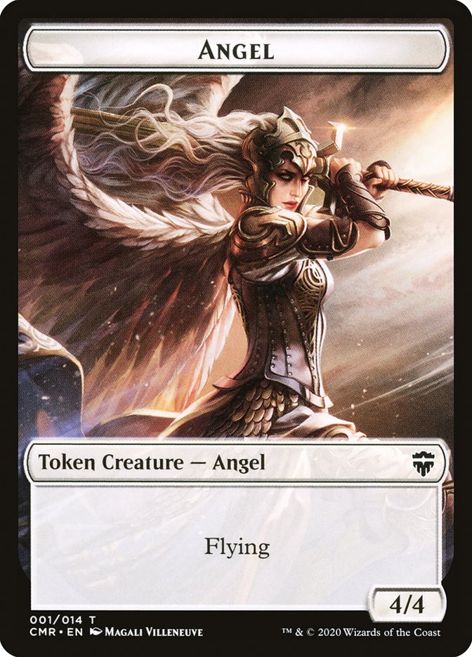 Angel // Horror Token [Commander Legends Tokens] | Devastation Store