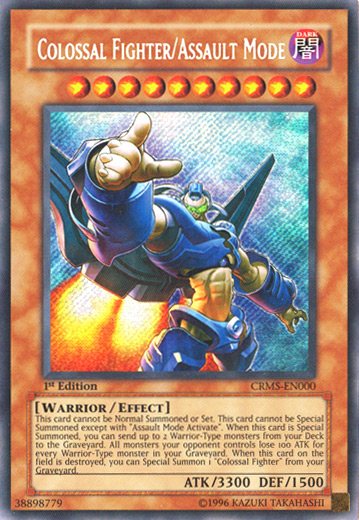 Colossal Fighter/Assault Mode [CRMS-EN000] Secret Rare | Devastation Store