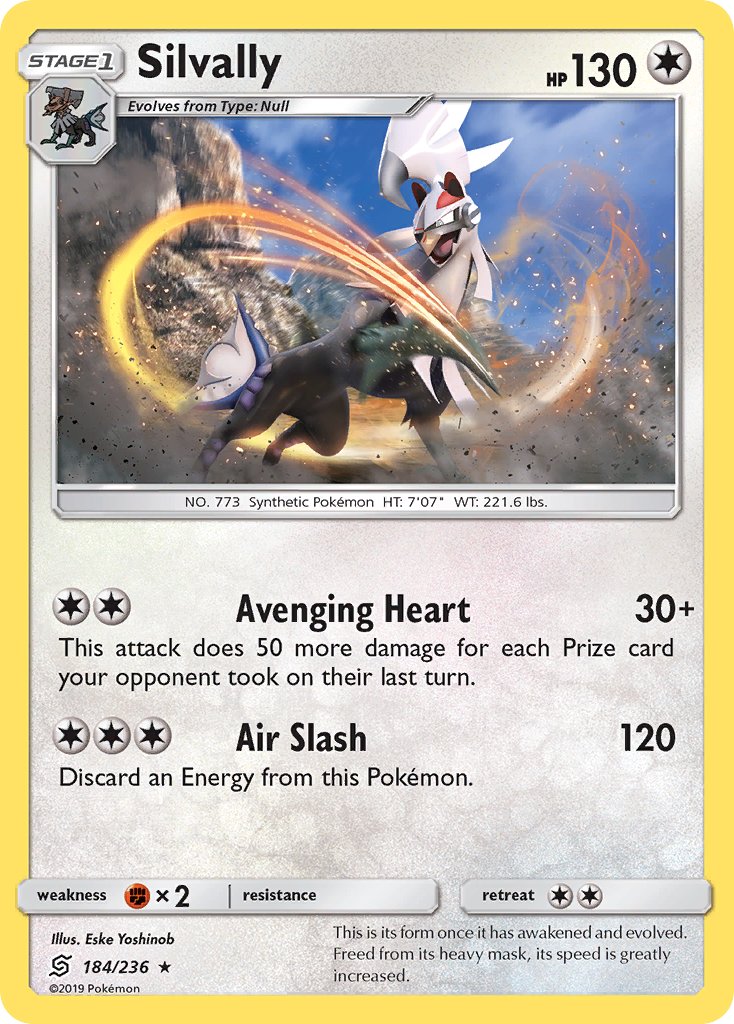 Silvally (184/236) (Theme Deck Exclusive) [Sun & Moon: Unified Minds] | Devastation Store