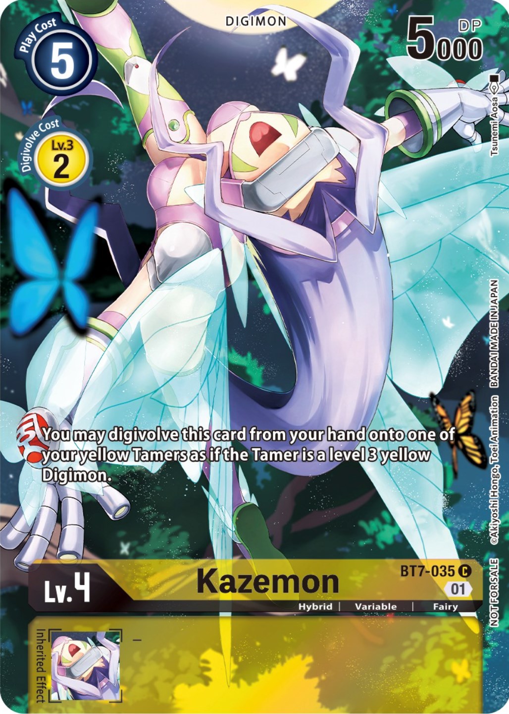 Kazemon [BT7-035] (2nd Anniversary Frontier Card) [Next Adventure Promos] | Devastation Store