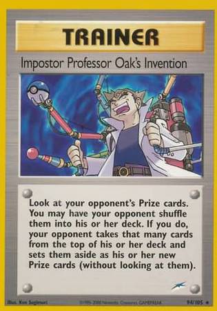 Impostor Professor Oak's Invention (94/105) [Neo Destiny Unlimited] | Devastation Store