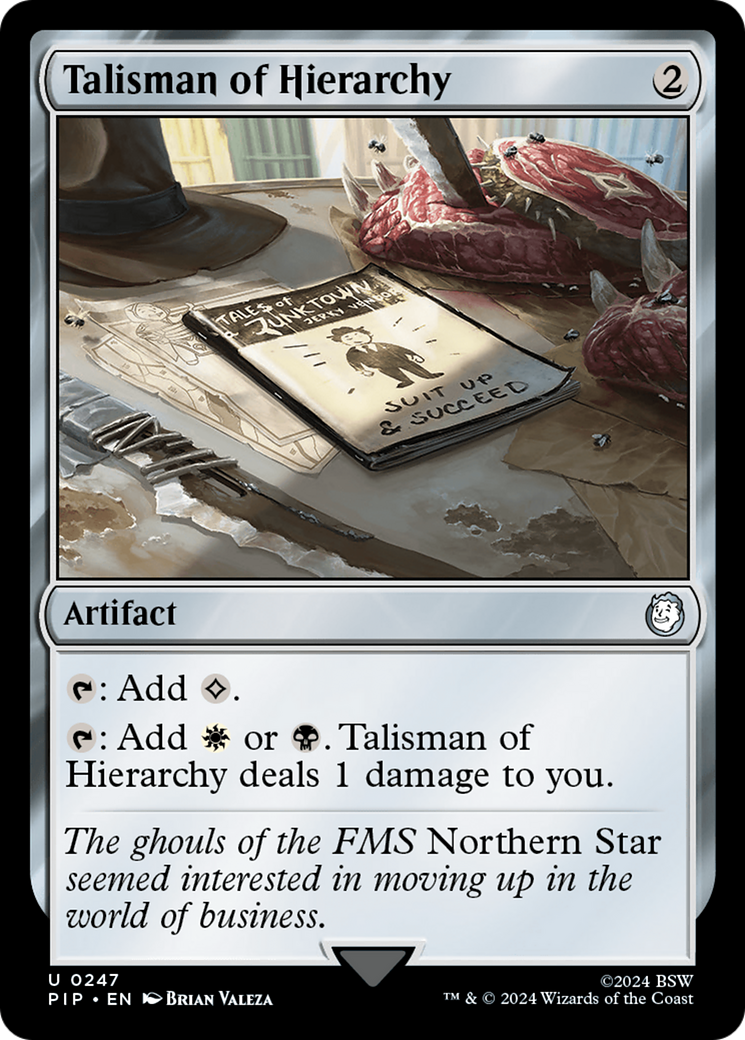 Talisman of Hierarchy [Fallout] | Devastation Store