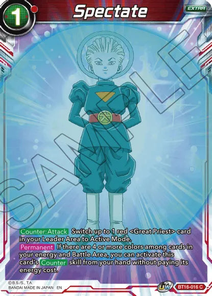 Spectate [BT16-016] | Devastation Store
