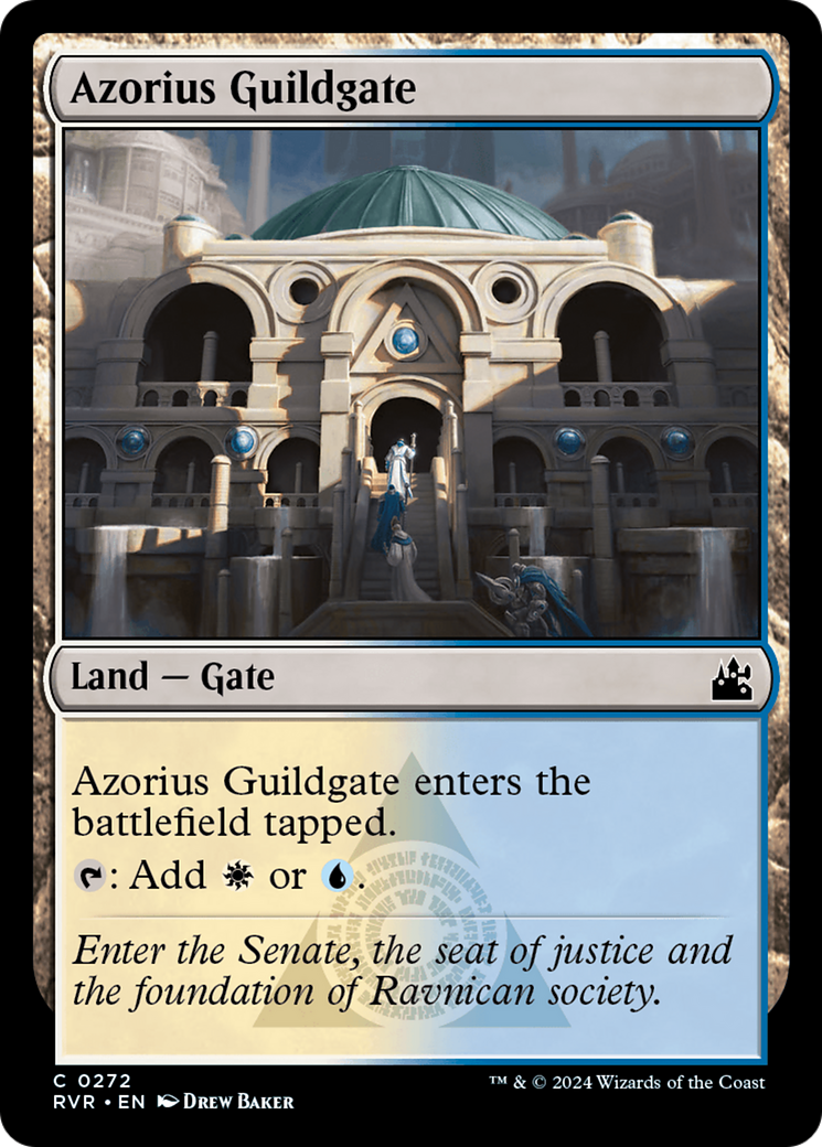 Azorius Guildgate [Ravnica Remastered] | Devastation Store