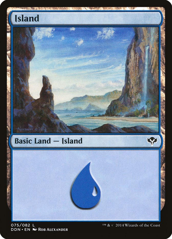 Island (75) [Duel Decks: Speed vs. Cunning] | Devastation Store