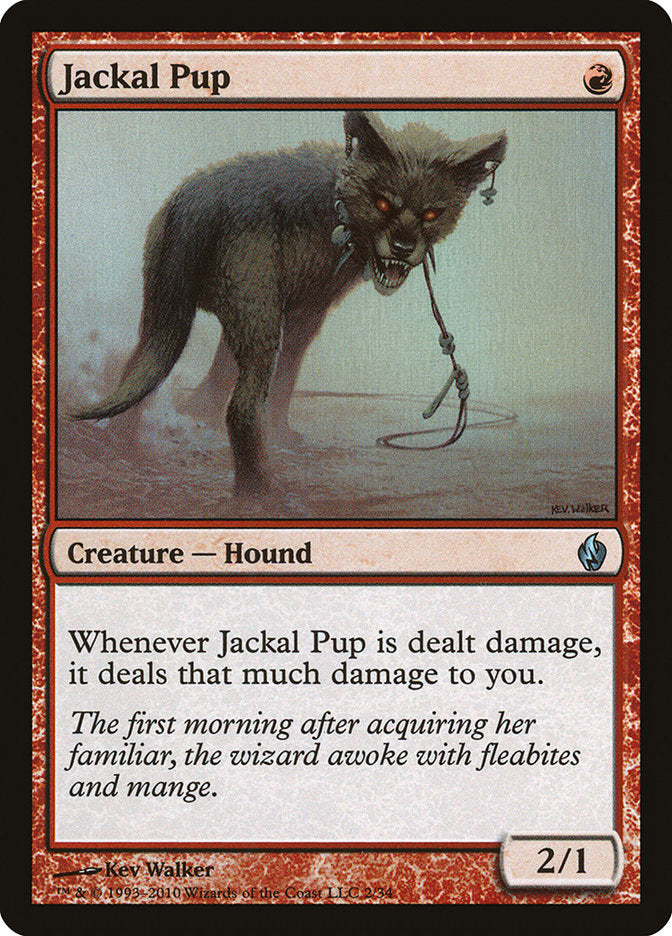 Jackal Pup [Premium Deck Series: Fire and Lightning] - Devastation Store | Devastation Store