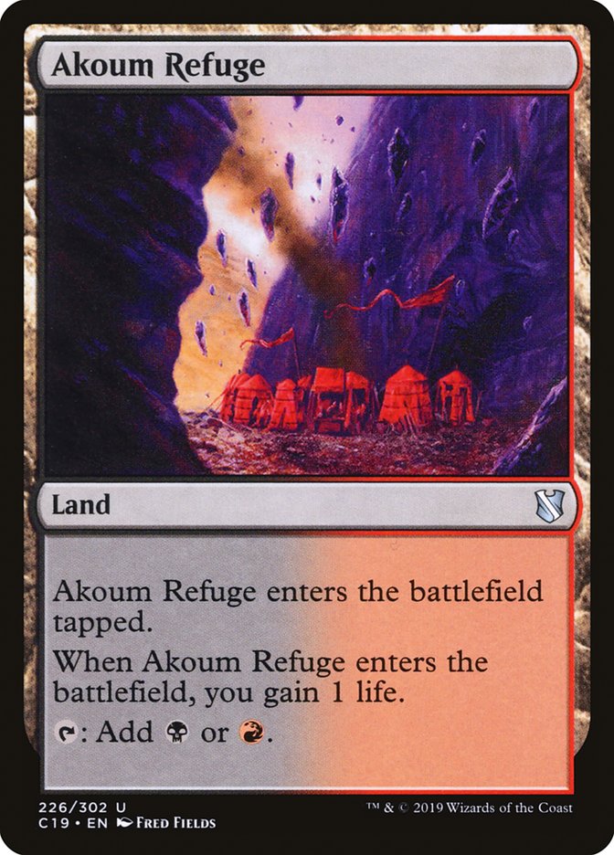 Akoum Refuge [Commander 2019] | Devastation Store