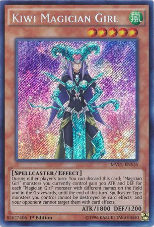 Kiwi Magician Girl [MVP1-ENS16] Secret Rare | Devastation Store