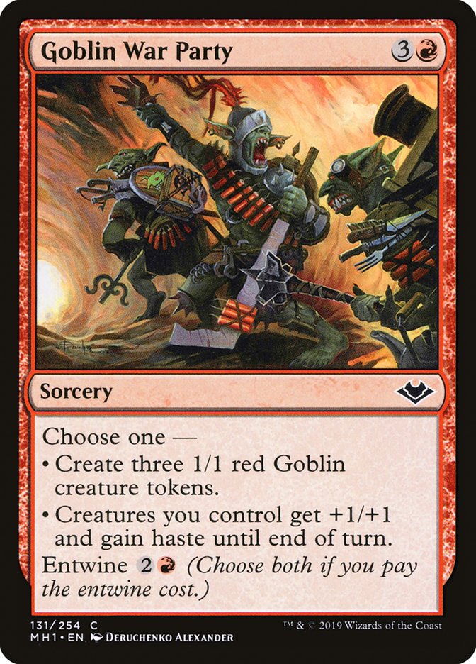 Goblin War Party [Modern Horizons] | Devastation Store