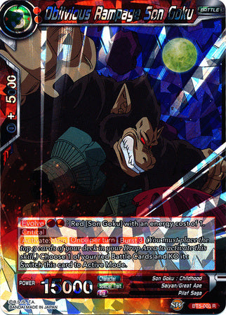 Oblivious Rampage Son Goku (BT5-003) [Miraculous Revival] | Devastation Store