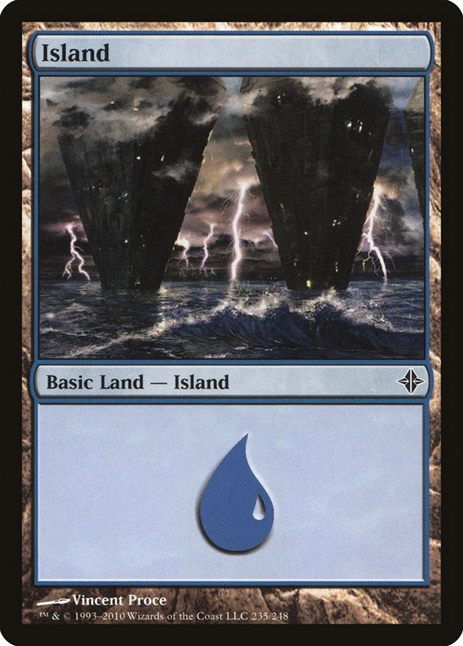 Island (235) [Rise of the Eldrazi] | Devastation Store