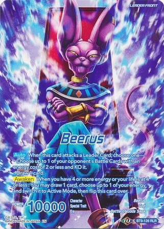 Beerus // Beerus, God of Destruction Returns [BT9-126] | Devastation Store