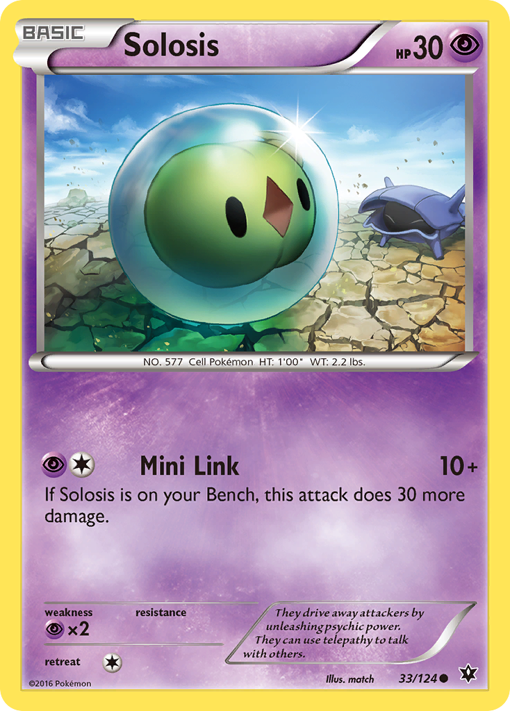 Solosis (33/124) [XY: Fates Collide] | Devastation Store