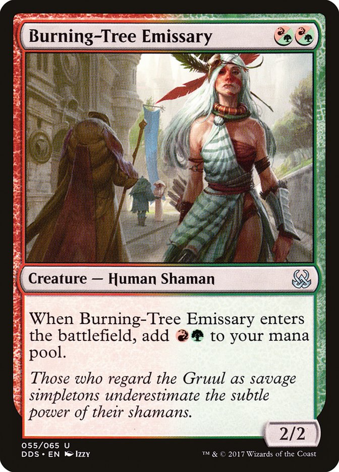 Burning-Tree Emissary [Duel Decks: Mind vs. Might] - Devastation Store | Devastation Store