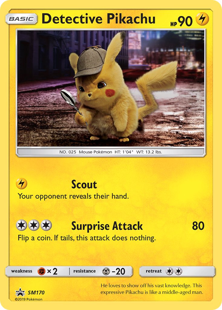 Detective Pikachu (SM170) [Sun & Moon: Black Star Promos] | Devastation Store