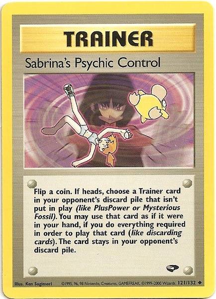 Sabrina's Psychic Control (121/132) [Gym Challenge Unlimited] | Devastation Store