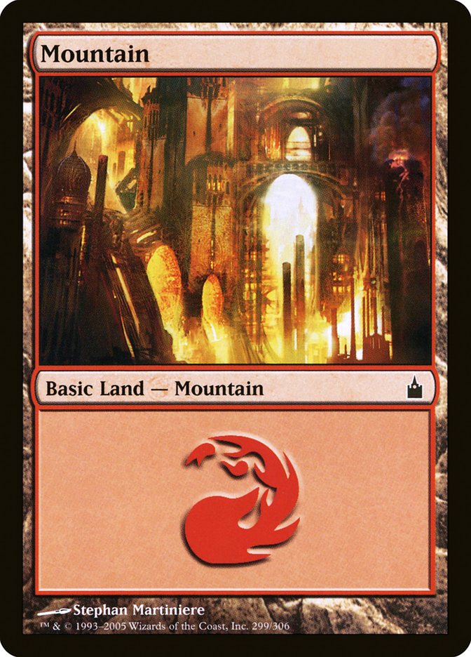 Mountain (299) [Ravnica: City of Guilds] | Devastation Store