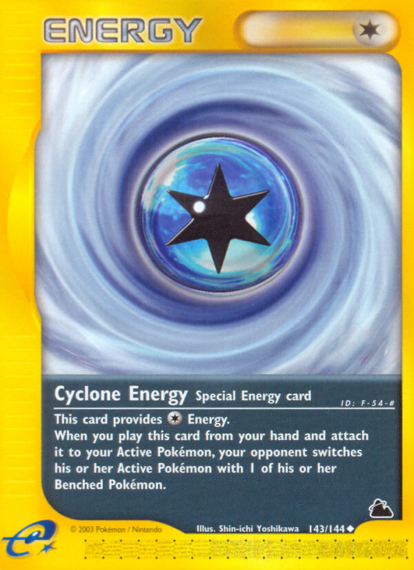 Cyclone Energy (143/144) [Skyridge] | Devastation Store