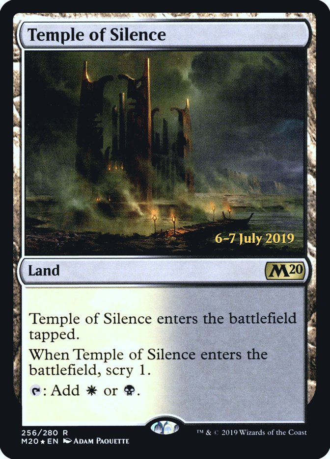 Temple of Silence  [Core Set 2020 Prerelease Promos] | Devastation Store