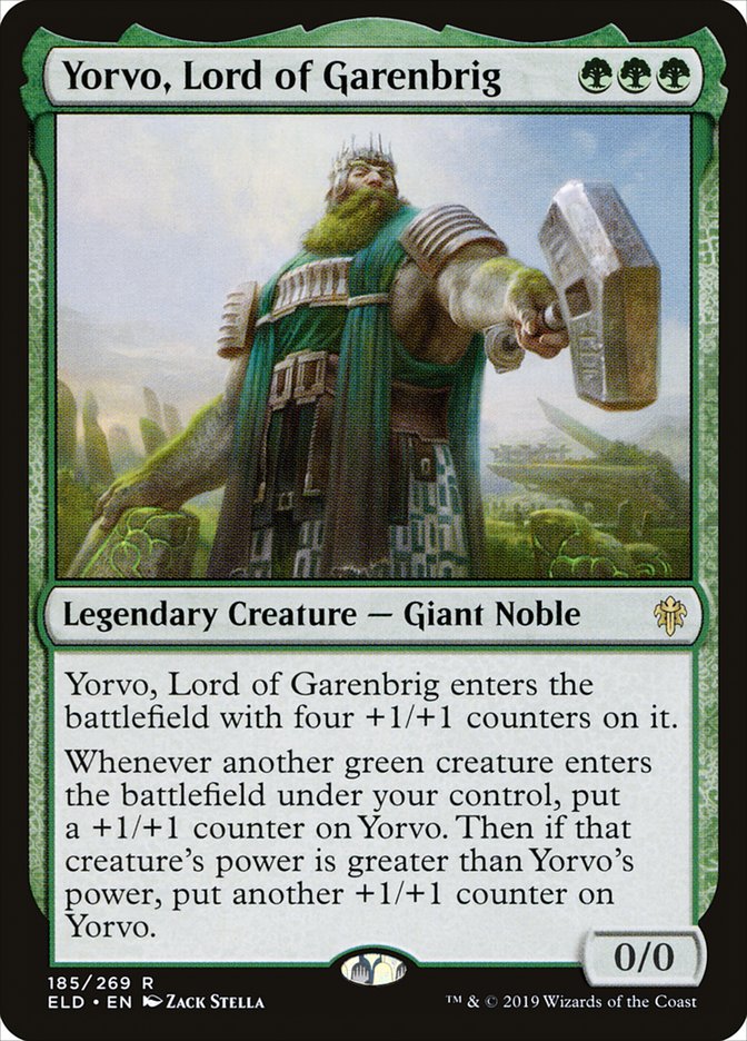 Yorvo, Lord of Garenbrig [Throne of Eldraine] | Devastation Store