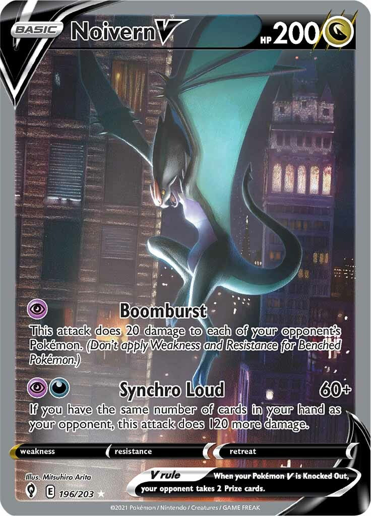 Noivern V (196/203) [Sword & Shield: Evolving Skies] | Devastation Store