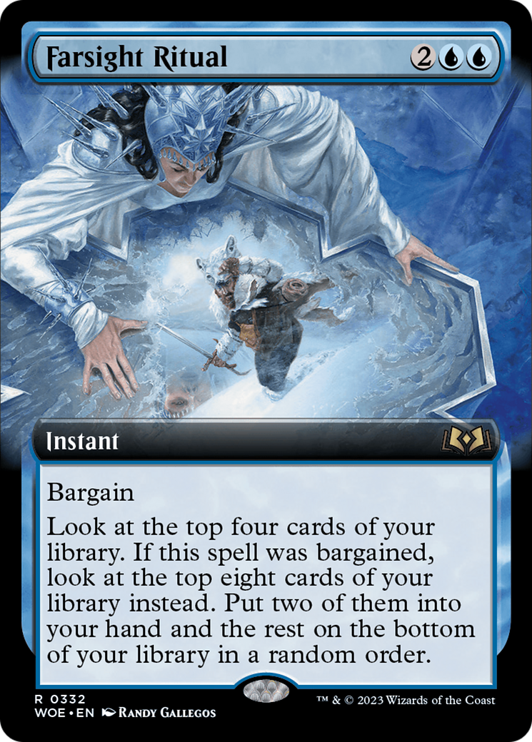 Farsight Ritual (Extended Art) [Wilds of Eldraine] | Devastation Store