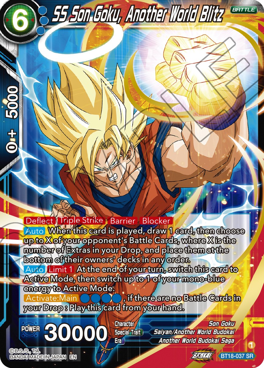 SS Son Goku, Another World Blitz (BT18-037) [Dawn of the Z-Legends] | Devastation Store