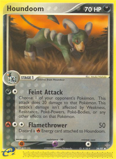 Houndoom (34/97) [EX: Dragon] | Devastation Store