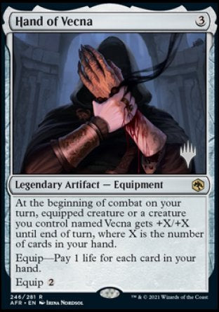 Hand of Vecna (Promo Pack) [Dungeons & Dragons: Adventures in the Forgotten Realms Promos] | Devastation Store