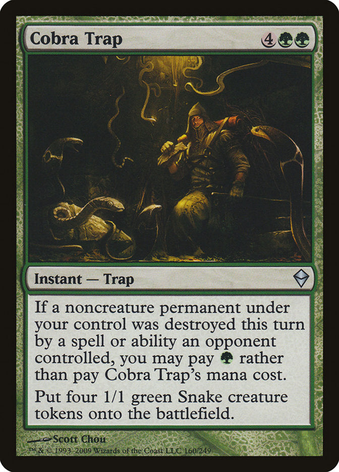 Cobra Trap [Zendikar] - Devastation Store | Devastation Store