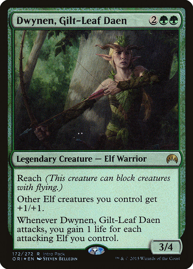 Dwynen, Gilt-Leaf Daen [Magic Origins Promos] | Devastation Store