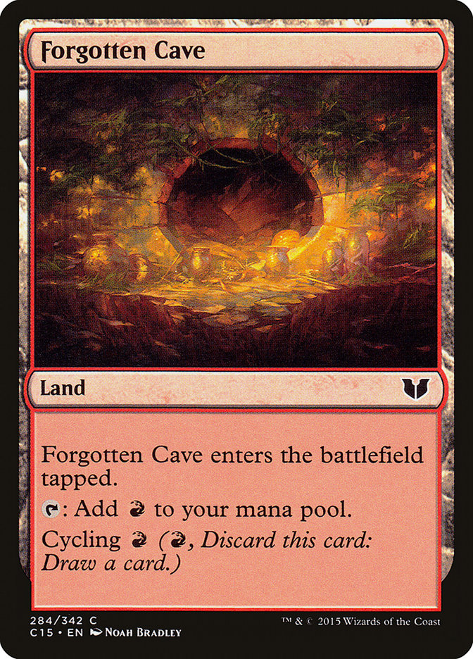 Forgotten Cave [Commander 2015] | Devastation Store
