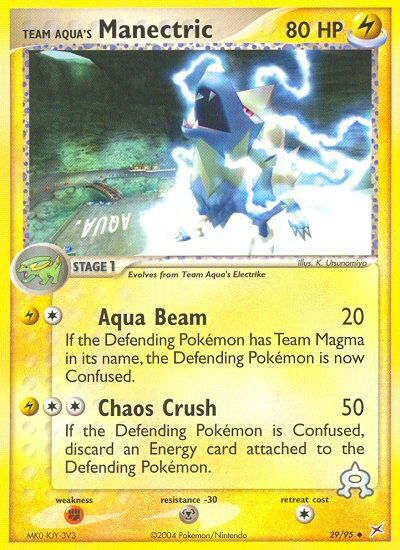 Team Aqua's Manectric (29/95) [EX: Team Magma vs Team Aqua] | Devastation Store