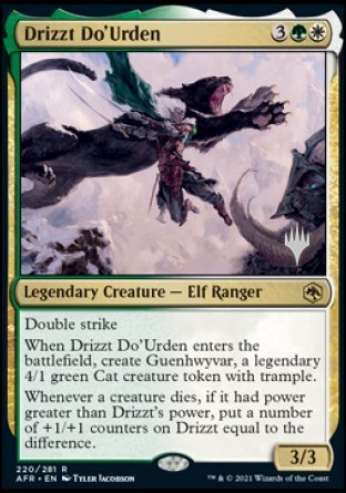 Drizzt Do'Urden (Promo Pack) [Dungeons & Dragons: Adventures in the Forgotten Realms Promos] | Devastation Store