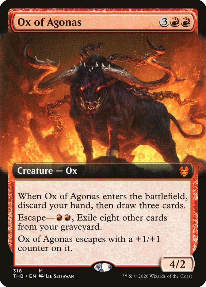 Ox of Agonas (Extended) [Theros Beyond Death] | Devastation Store