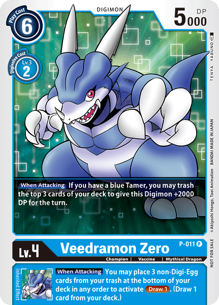 Veedramon Zero [P-011] [Promotion Cards] | Devastation Store