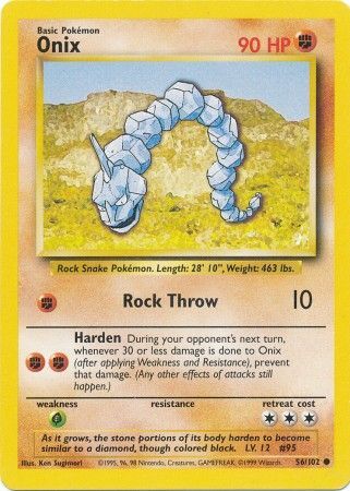 Onix (56/102) [Base Set Unlimited] | Devastation Store