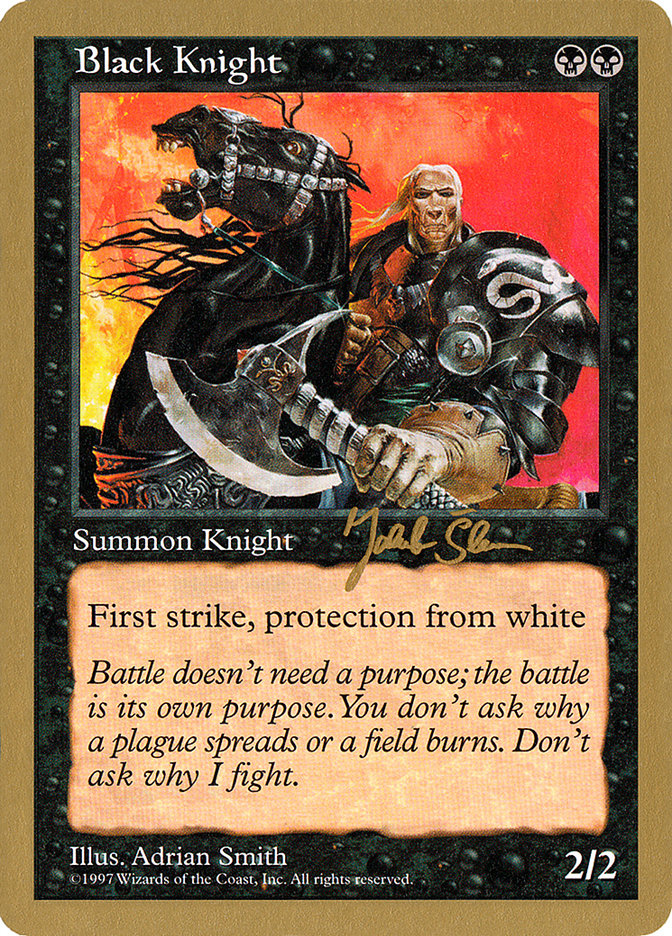 Black Knight (Jakub Slemr) [World Championship Decks 1997] | Devastation Store